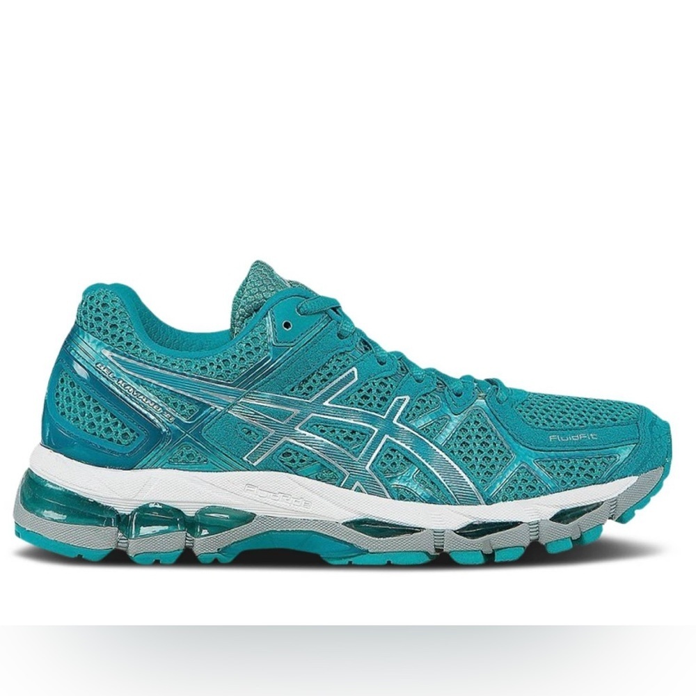 Asics Teal Athletic Running Shoes